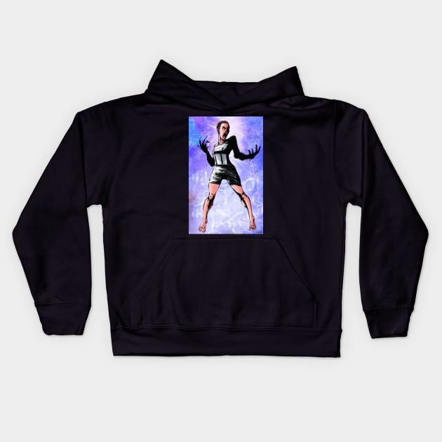 Eleven Powers Kids Hoodie by DougSQ